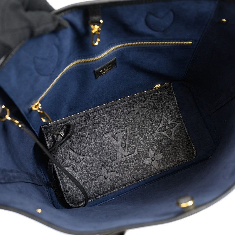 Louis Vuitton Neverfull MM Monogram Implant Noir