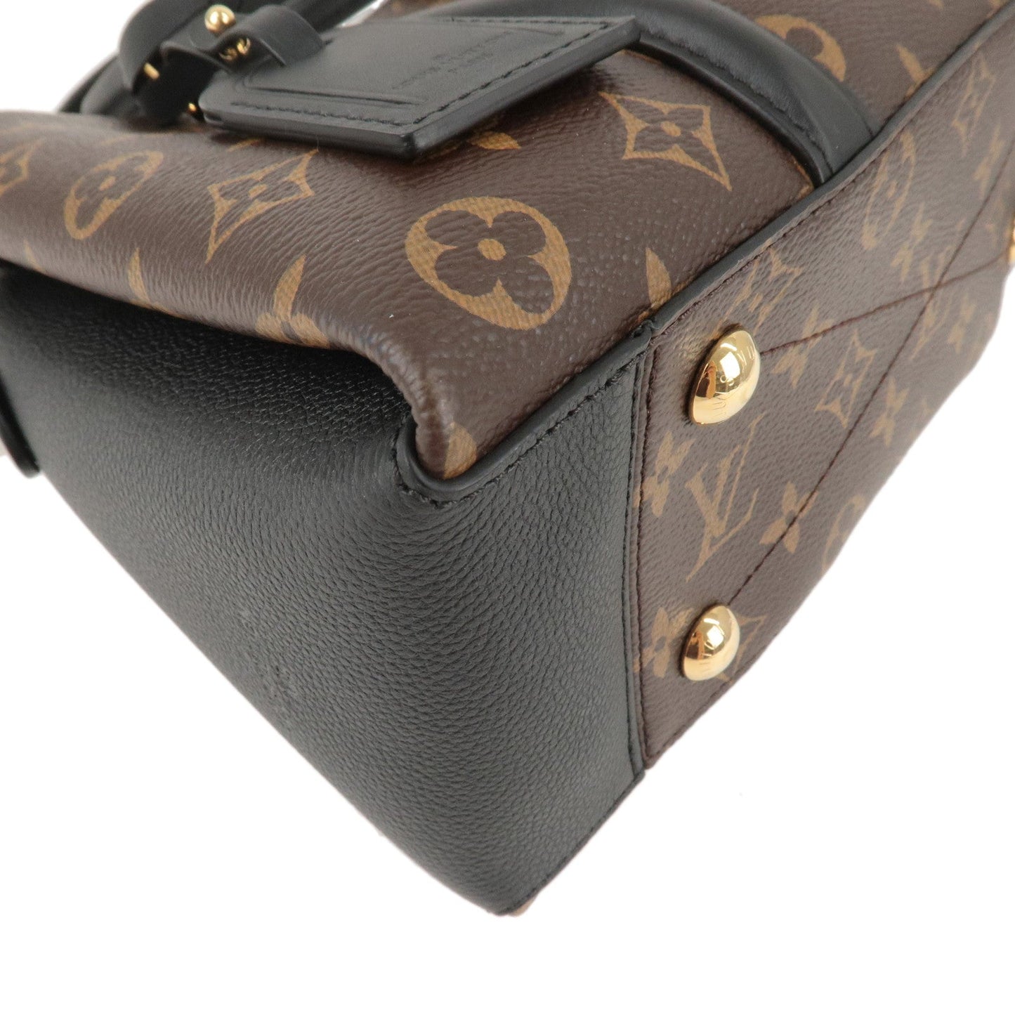 Louis Vuitton Monogram Soufflot NB BB 2way Bag Handbag Shoulder Bag