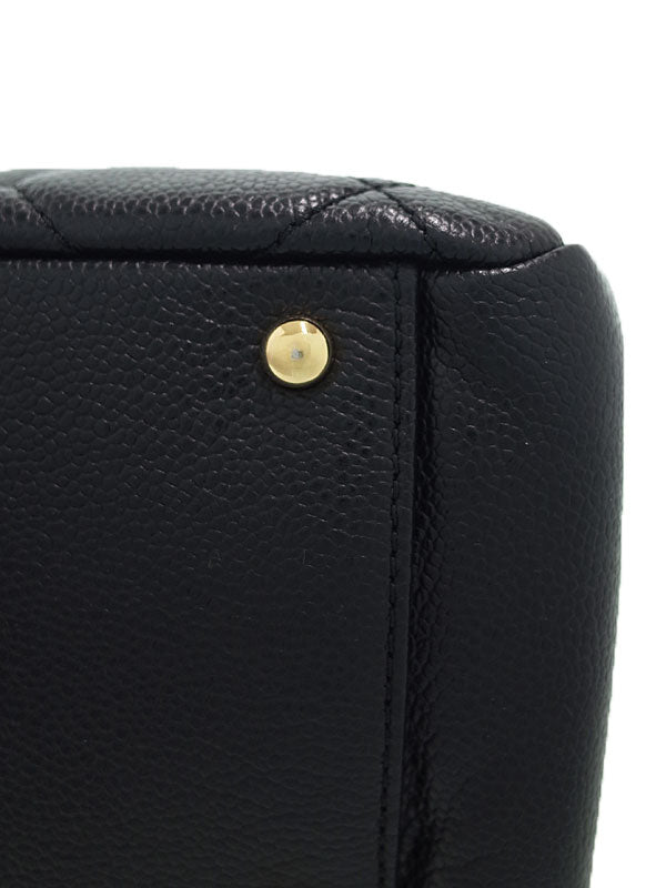 Chanel Matelasse Chain Shoulder Bag Black