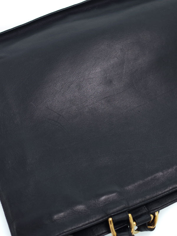 Chanel Coco Mark Chain Tote Bag Black
