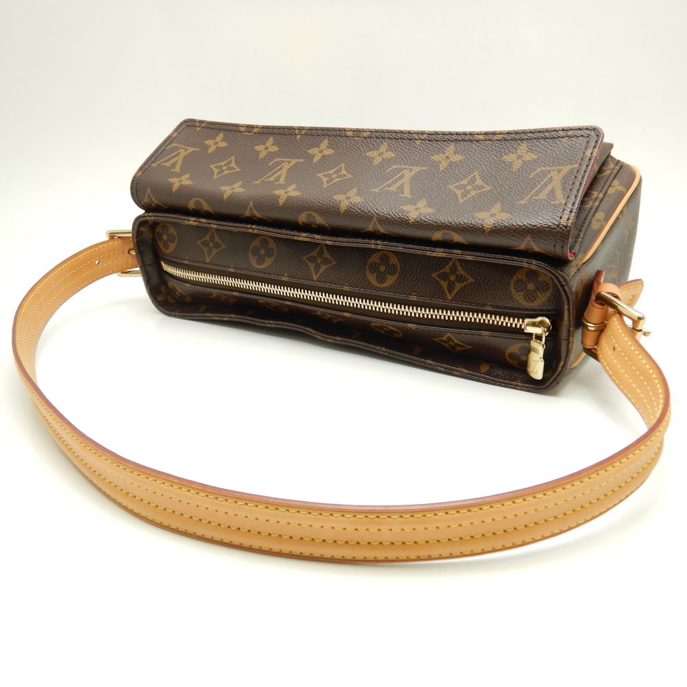 Louis Vuitton Monogram Viva Cite MM Brown Shoulder Bag