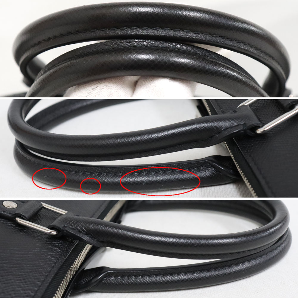 Louis Vuitton Anton Briefcase Taiga Noir