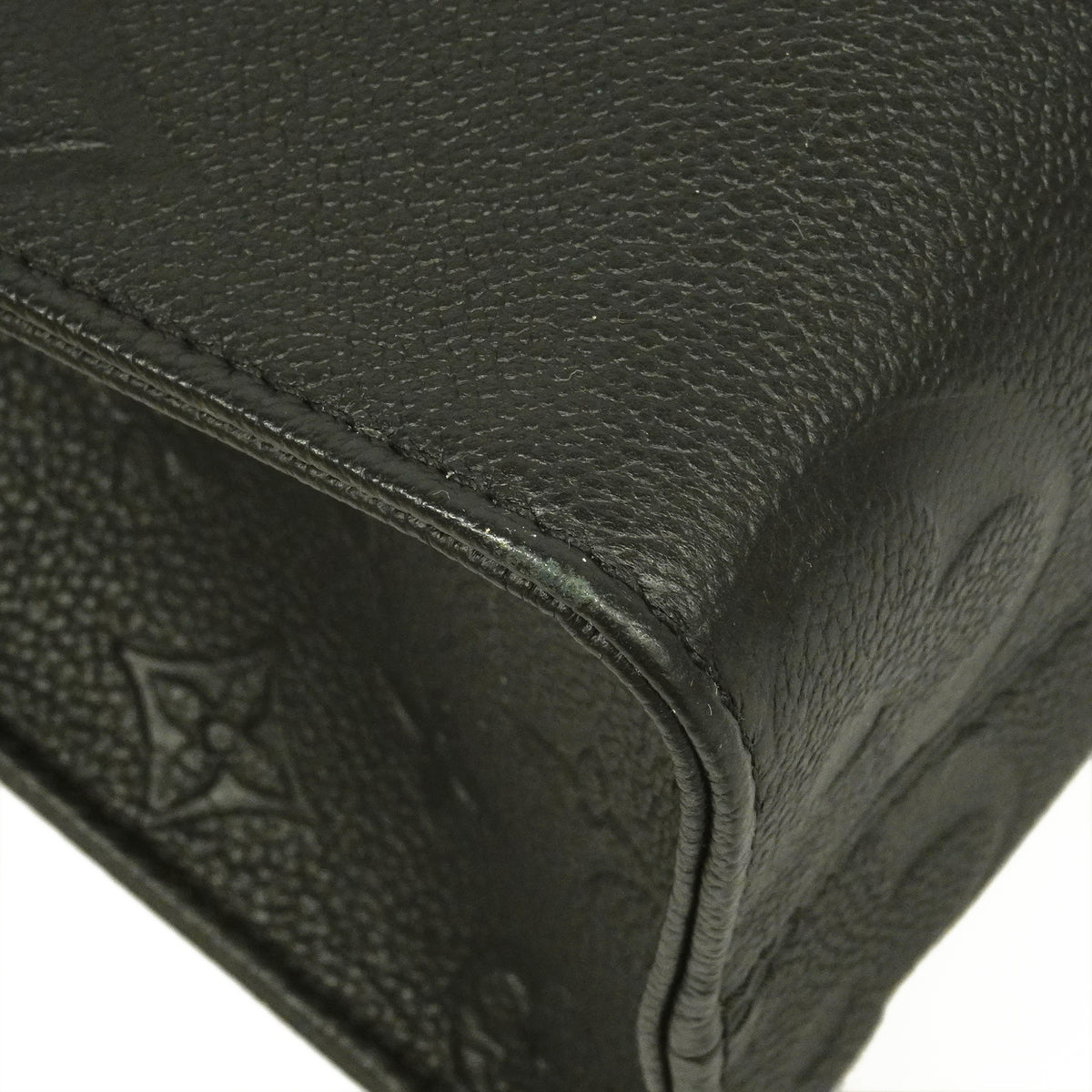Louis Vuitton Monogram Implant On The Go PM Noir Black