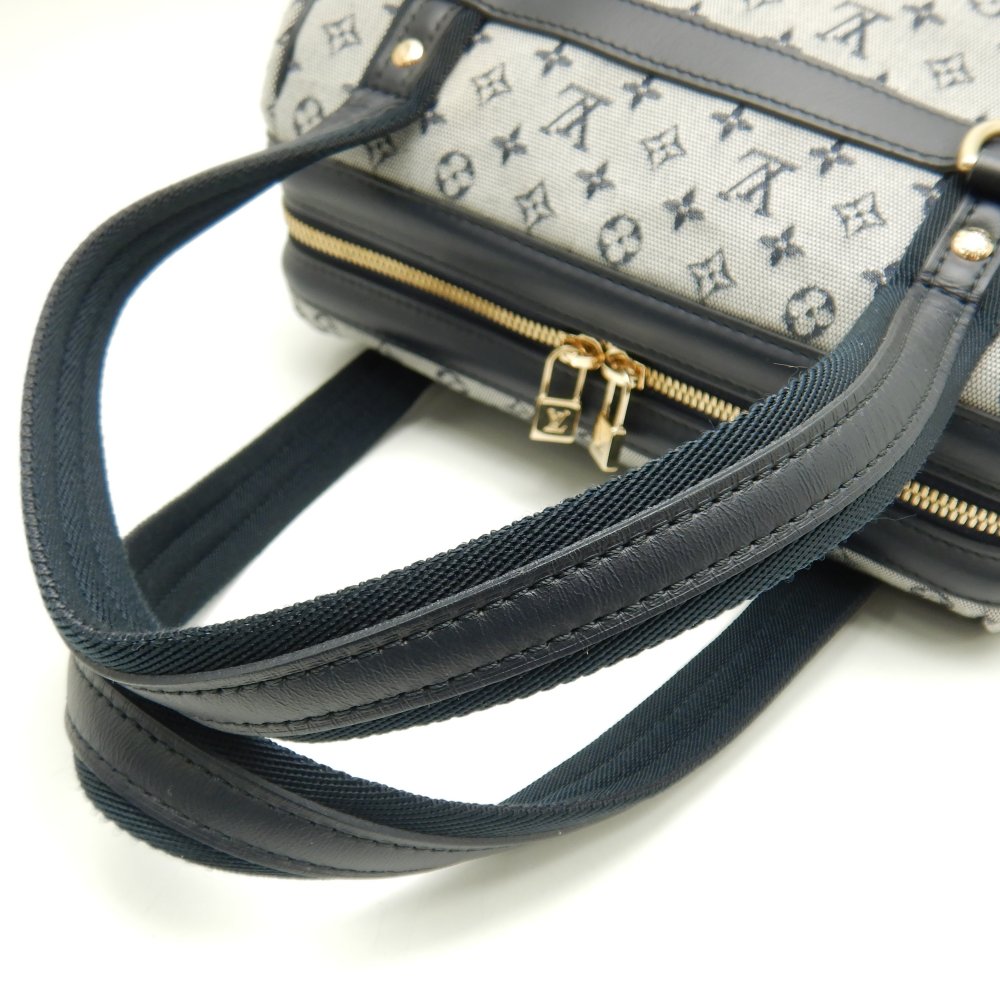 Louis Vuitton Monogram Mini Josephine PM Blue Handbag
