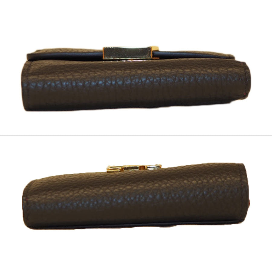 Louis Vuitton Portefeuille Capucines XS Noir Trifold Wallet