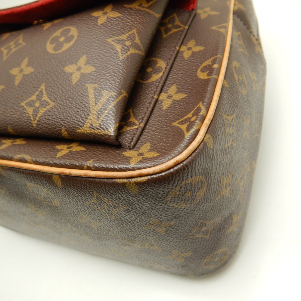 Louis Vuitton Monogram Excentri Cite Brown Handbag