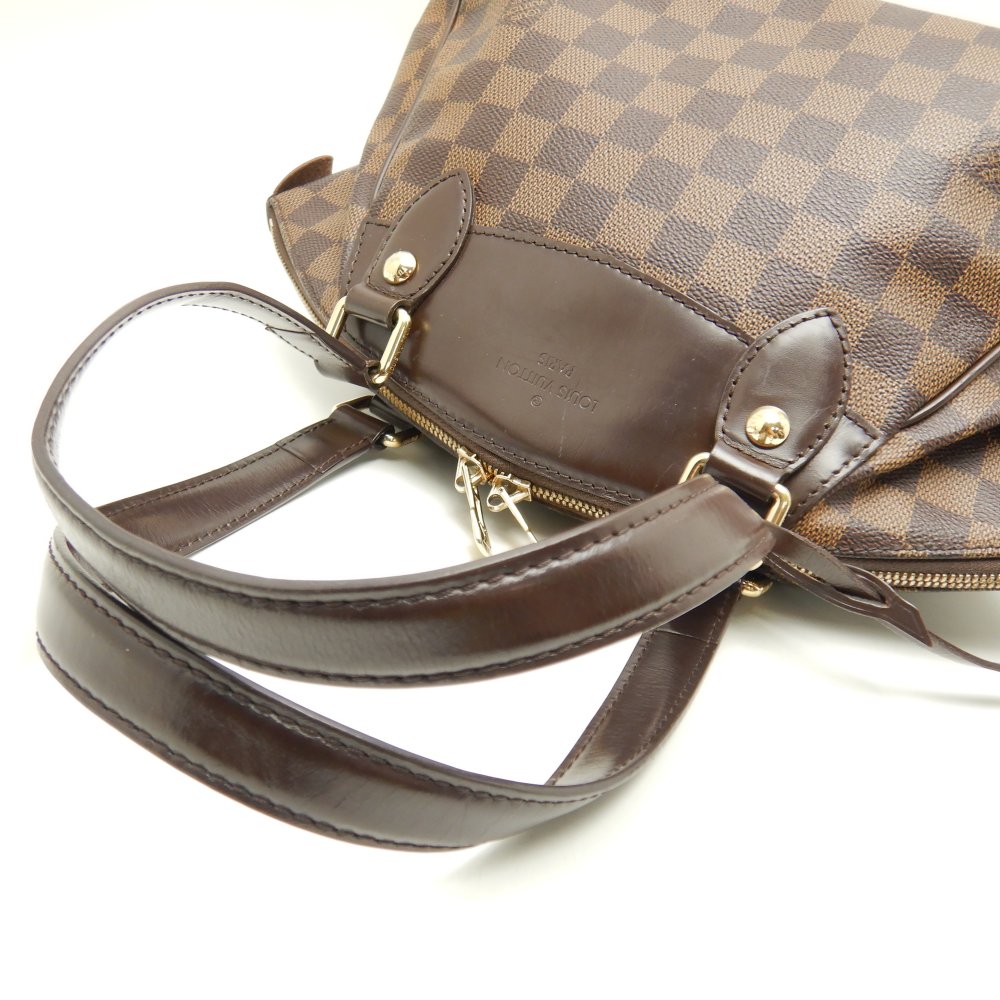 Louis Vuitton Damier Verona PM Ebene Handbag Brown