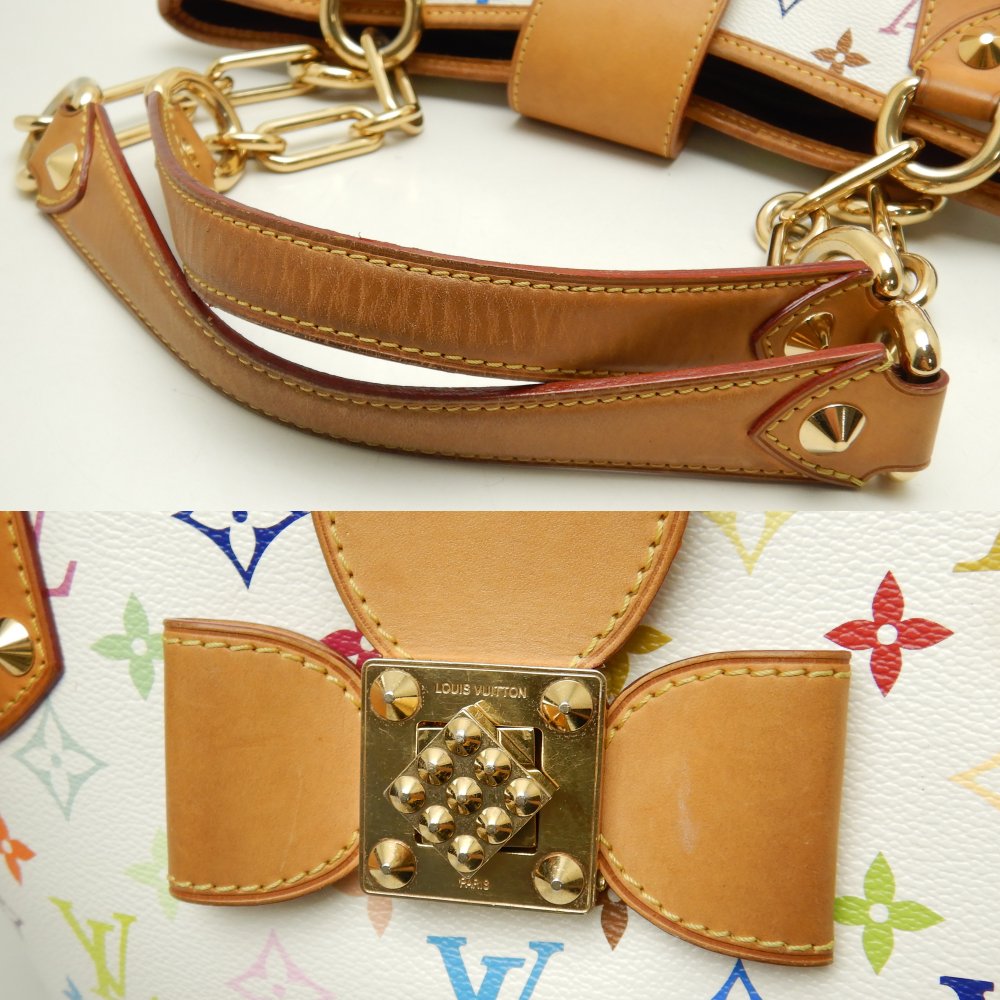 Louis Vuitton Multicolor Annie MM Bron Shoulder Tote Bag