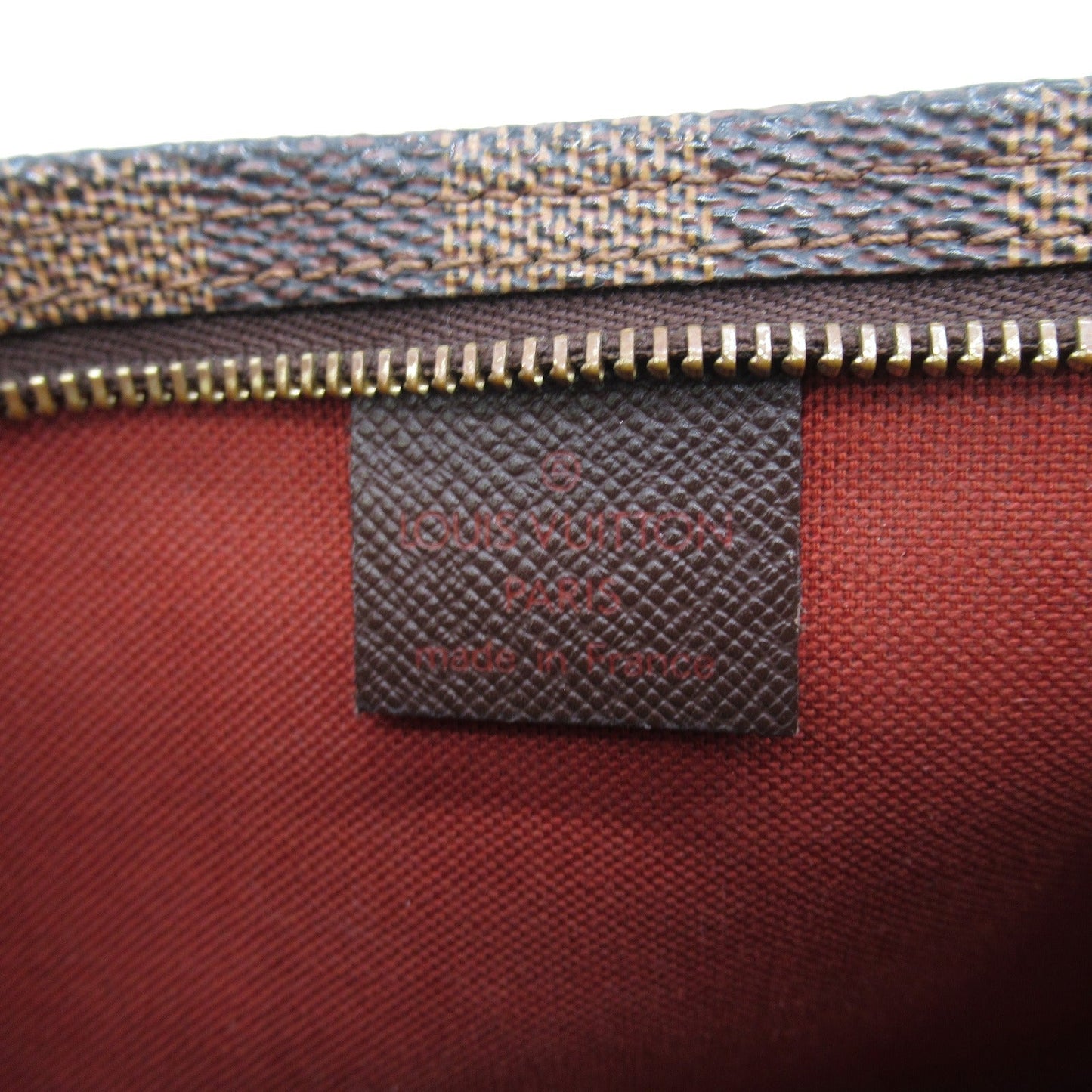 Louis Vuitton Pochette Accessory Canvas Damier Ebene