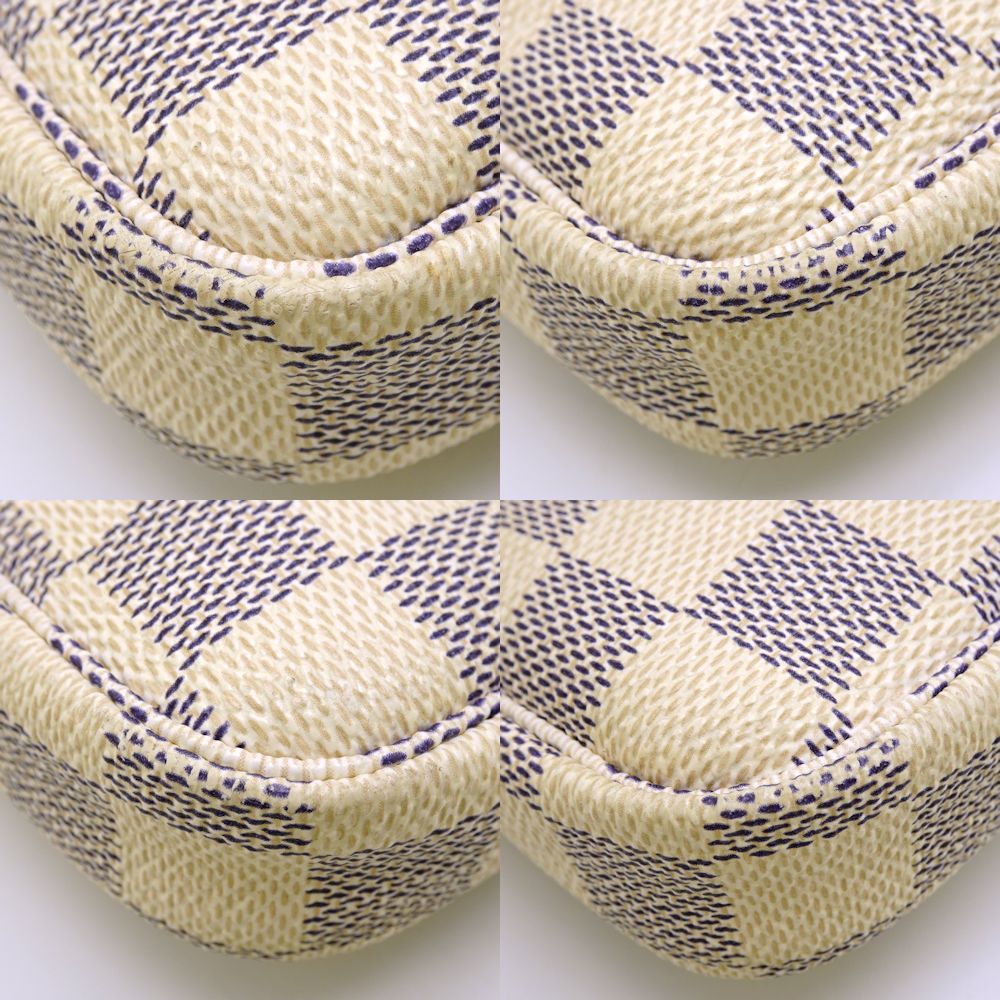Louis Vuitton Damier Azur Mini Pochette Accessoire Accessory Pouch