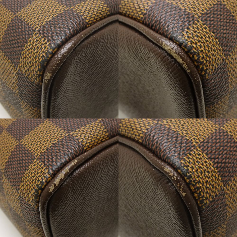 Louis Vuitton Damier Brera Ebene Handbag Brown