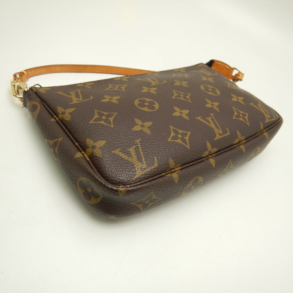 Louis Vuitton Monogram Pochette Accessoire Brown