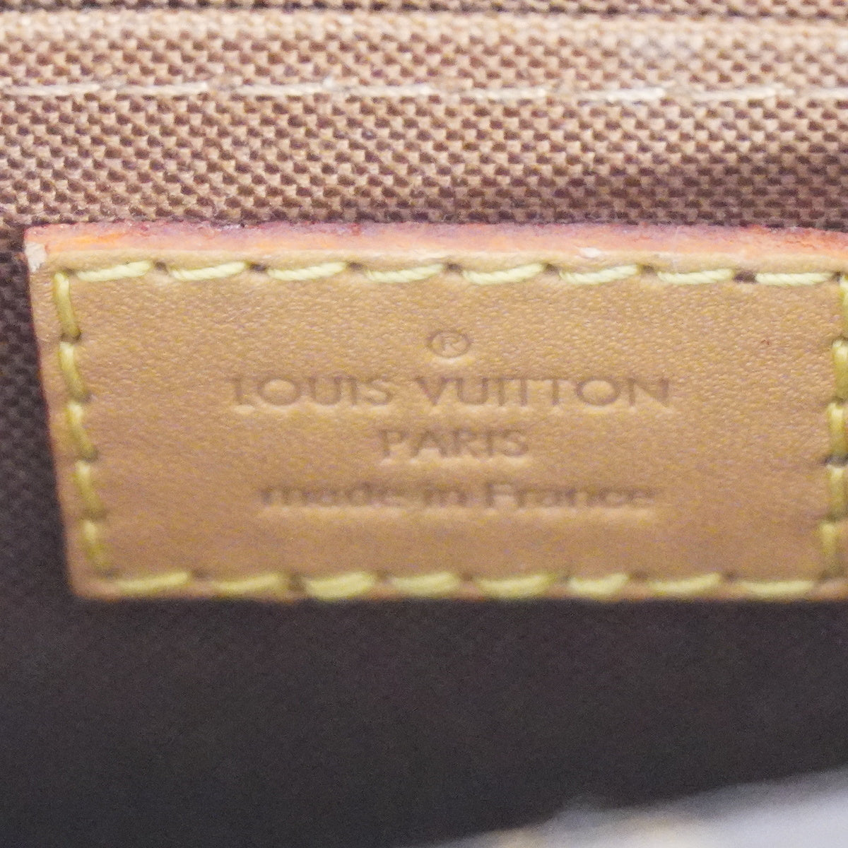 Louis Vuitton Monogram Petite Sac Plat Handbag