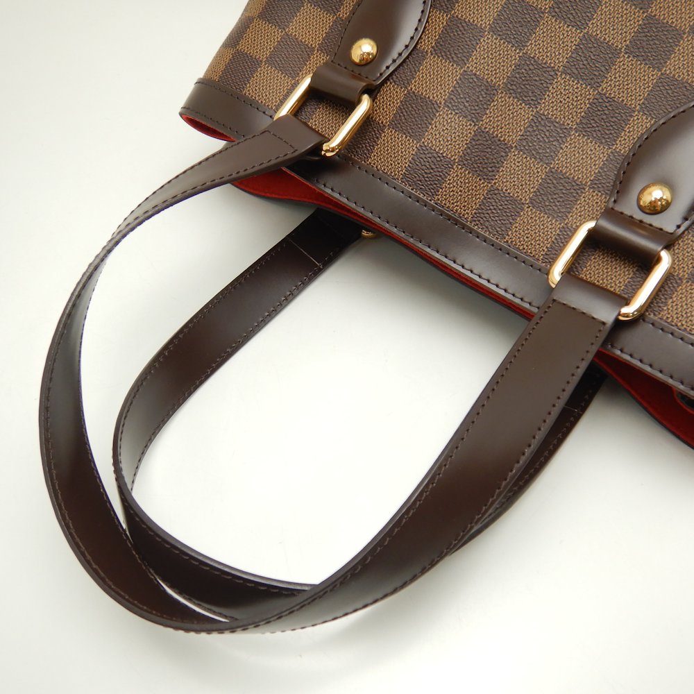 Louis Vuitton Damier Hampstead PM Ebene Tote Bag Brown