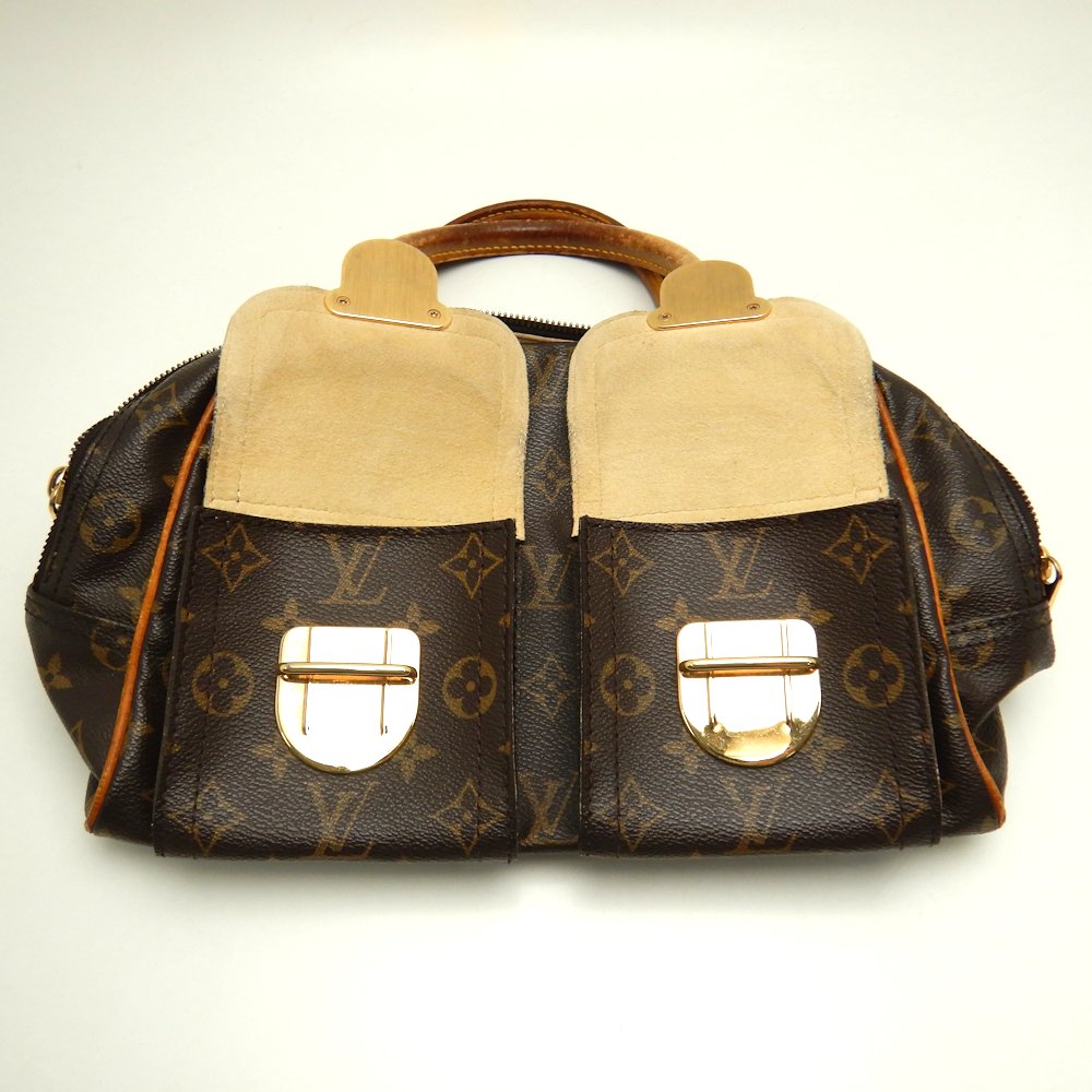 Louis Vuitton Monogram Manhattan PM Brown Handbag