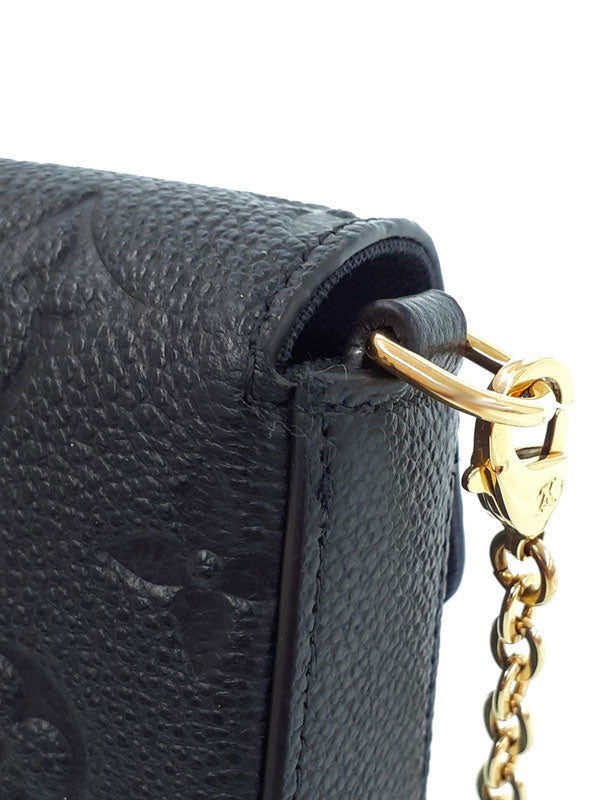 Louis Vuitton Monogram Implant Pochette Felicie 2way Bag