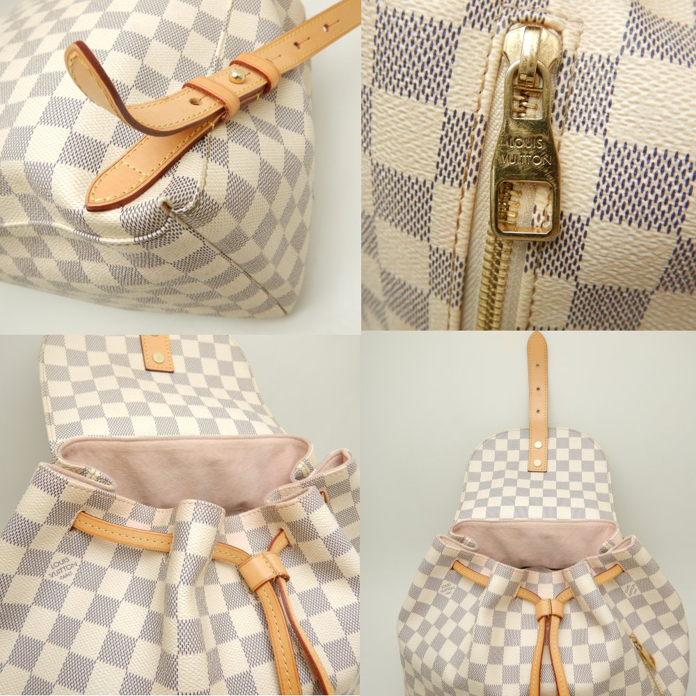 Louis Vuitton Damier Azur Sperone Backpack