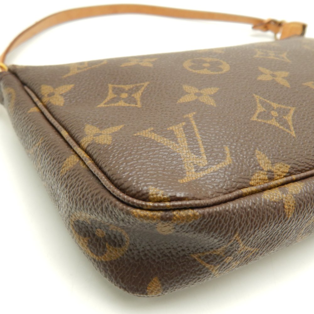 Louis Vuitton Monogram Pochette Accessoire Brown