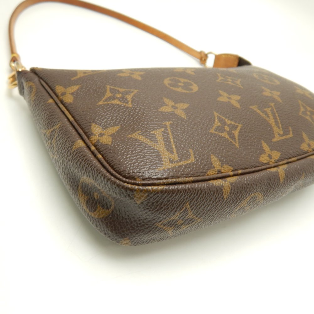 Louis Vuitton Monogram Pochette Accessoire Brown