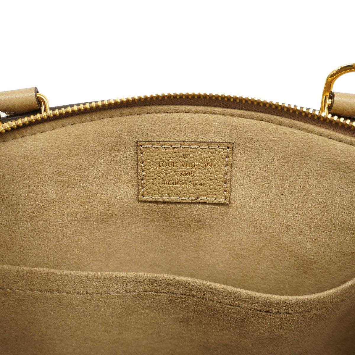Louis Vuitton Monogram Emplant Petit Palais PM Creme