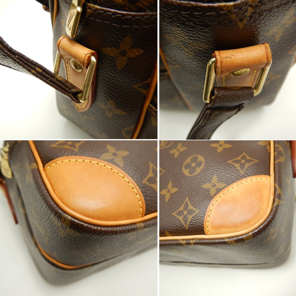 Louis Vuitton Monogram Nile Crossbody Shoulder Bag Brown