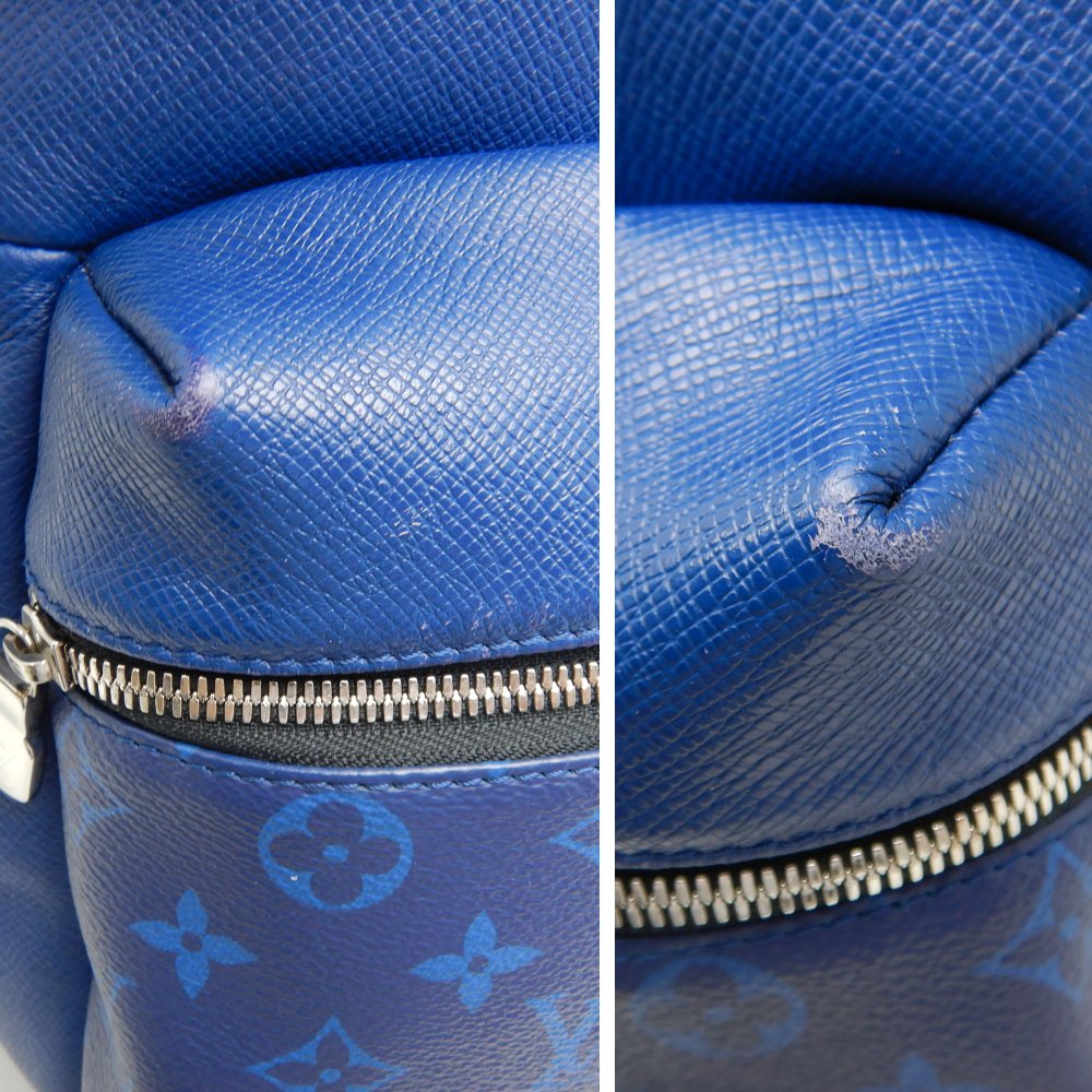 Louis Vuitton Discovery Backpack Cobalt Taiga Monogram Blue