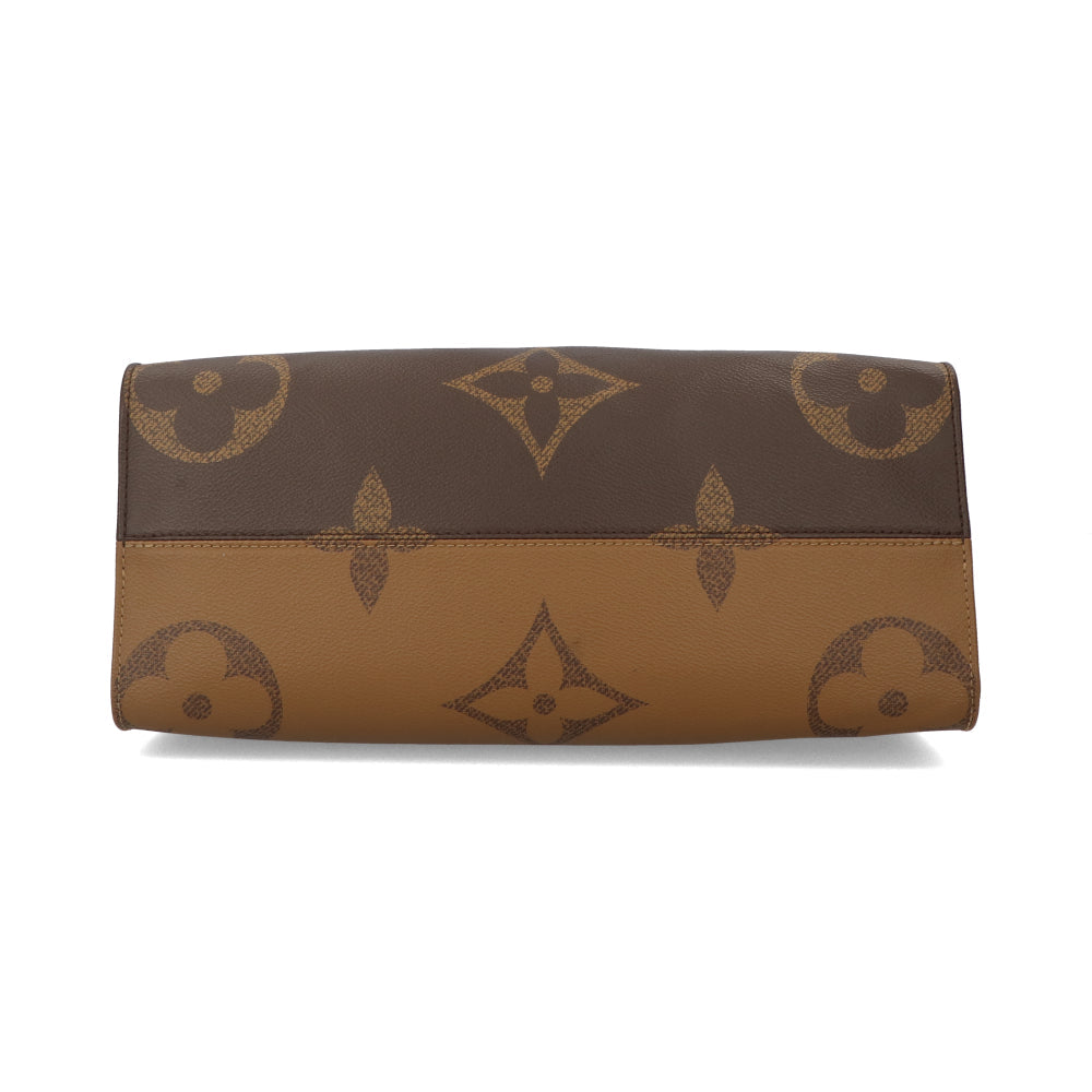 Louis Vuitton On The Go MM Bag Dark Brown