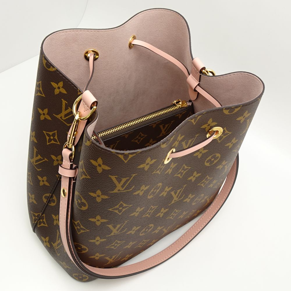 Louis Vuitton NeoNoe Monogram Poodle Shoulder Bag Pink