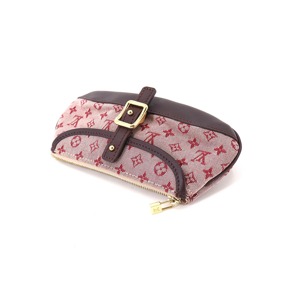 Louis Vuitton Monogram Mini Anne Sophie Pouch Cerise Gold Hardware