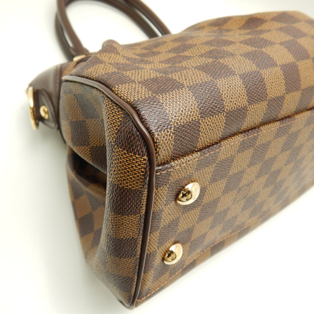 Louis Vuitton Damier Trevi PM Ebene 2WAY Bag Brown
