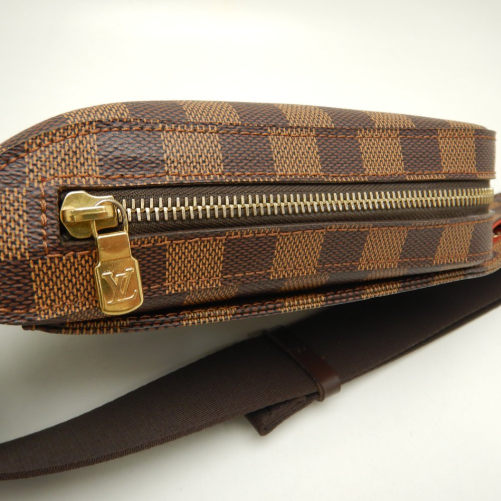 Louis Vuitton Damier Jeronimos Ebene Body Bag Brown