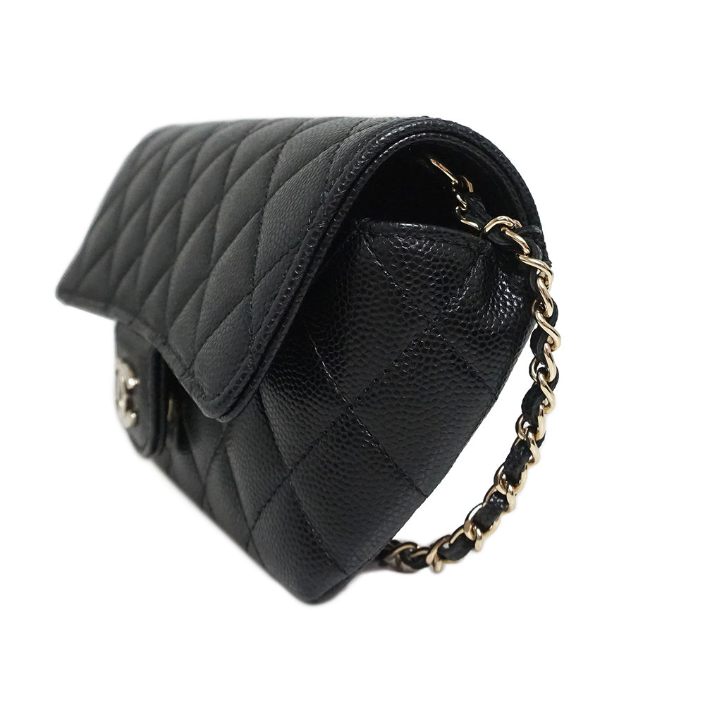 Chanel Line Matelasse Chain Shoulder Bag Diagonal Hanging