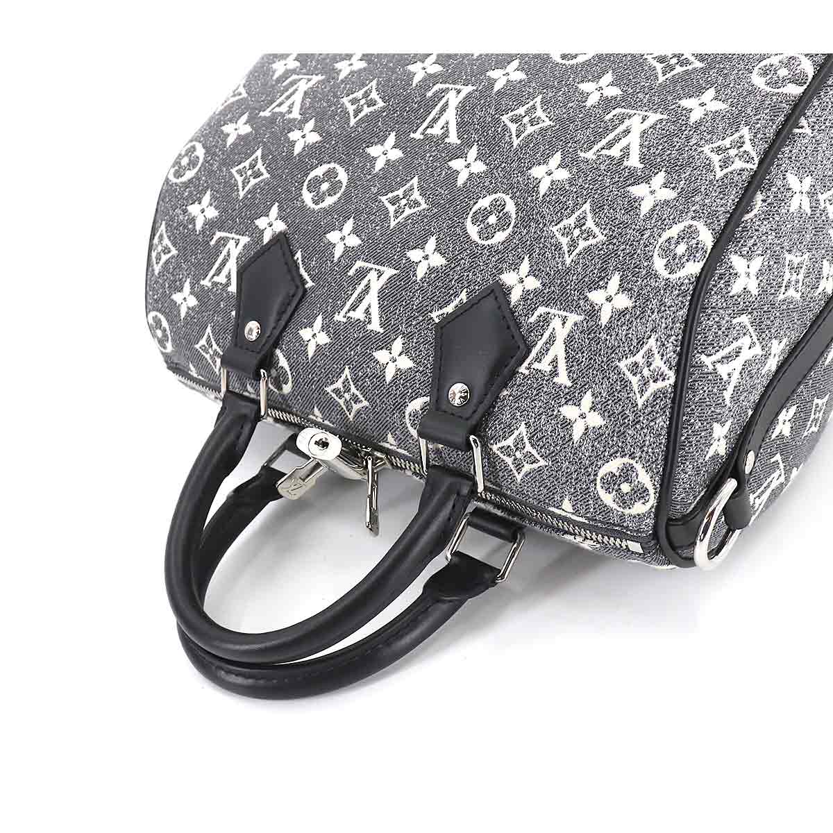 Louis Vuitton Jacquard Denim Speedy Bandouliere 25 Shoulder Bag