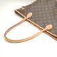 Louis Vuitton Monogram Neverfull MM Beige Tote Bag