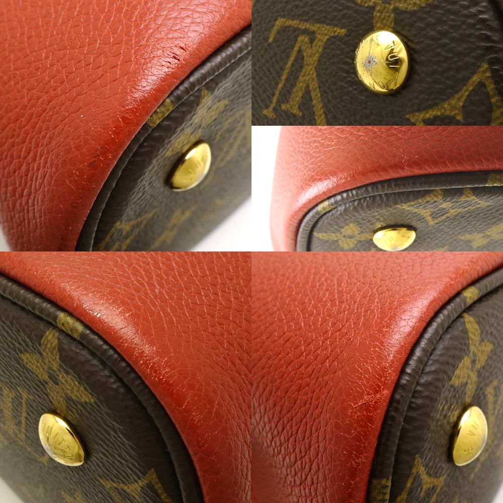 Louis Vuitton Monogram Flandrin Tote Bag Red