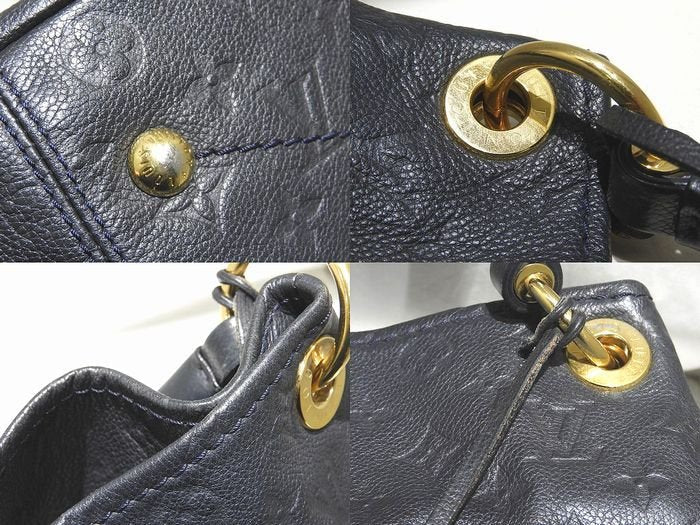 Louis Vuitton Artsy MM Hobo Empreinte Noir Black