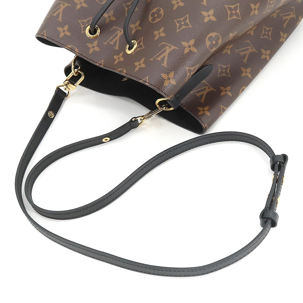 Louis Vuitton Monogram Neo Noe Shoulder Bag Noir Black