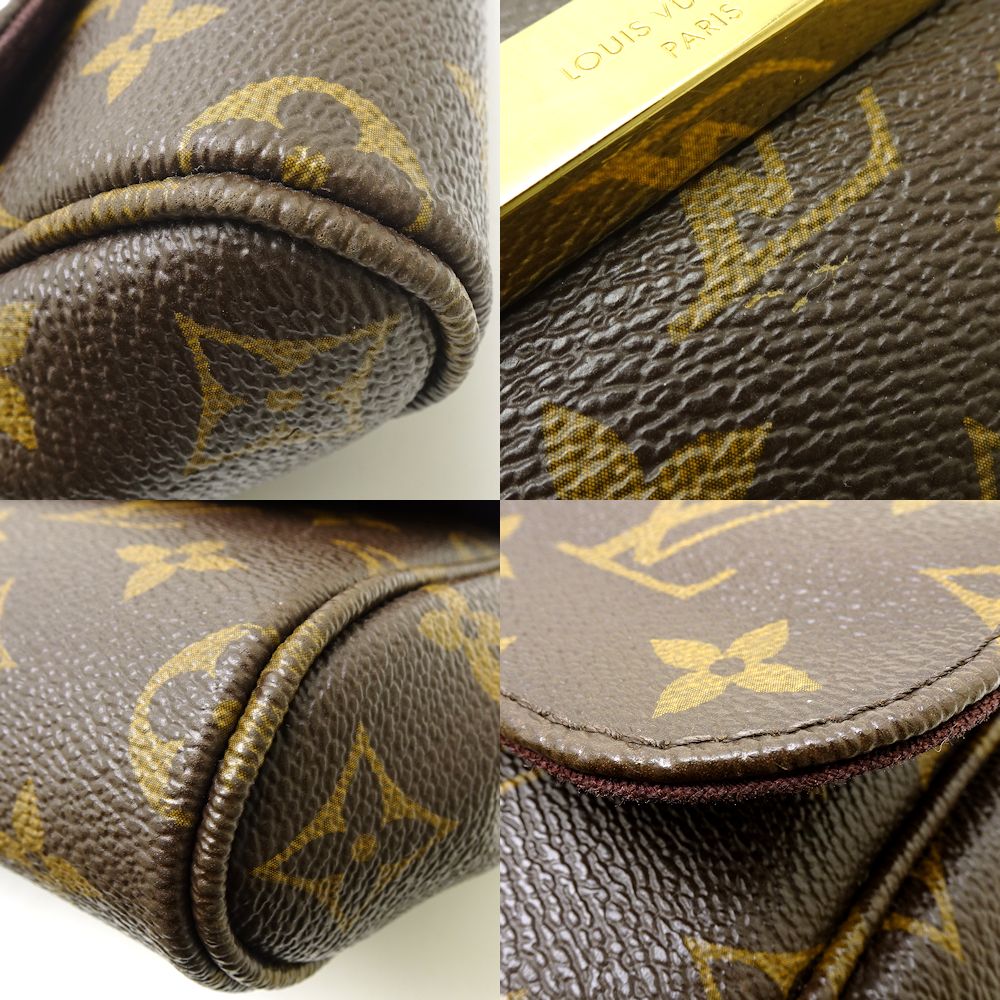 Louis Vuitton Monogram Favorite MM Brown 2WAY Bag