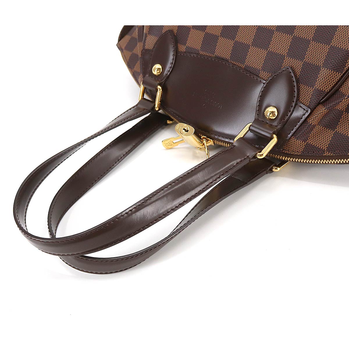 Louis Vuitton Damier Verona PM Hand Bag Ebene Brown