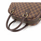 Louis Vuitton Damier Duomo Hand Bag Ebene Gold Metal Fittings