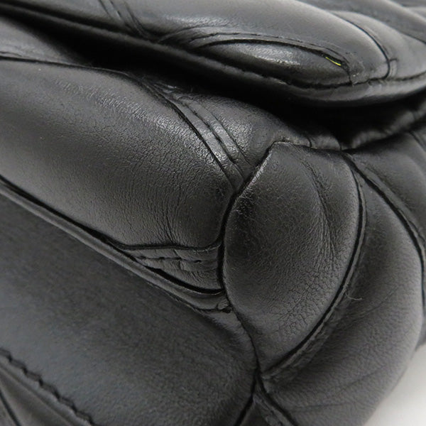 Louis Vuitton Malletage Twist Shoulder Bag Noir Black