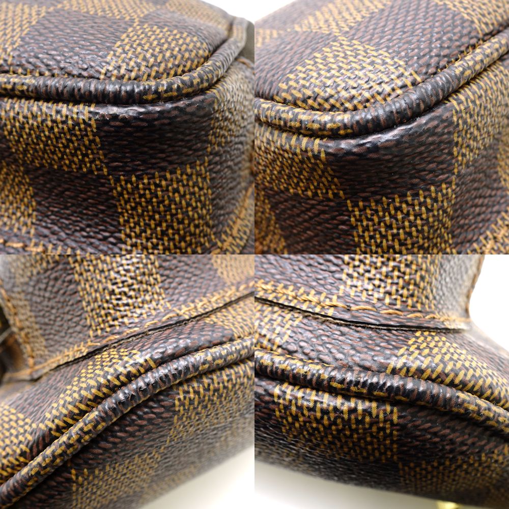 Louis Vuitton Damier Bum Bag Melville Ebene Body Bag Brown
