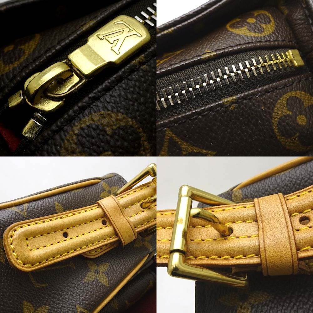 Louis Vuitton Monogram Vibasite MM Brown Handbag
