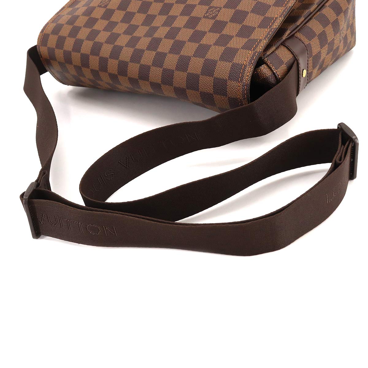 Louis Vuitton Damier Messenger Melville Shoulder Bag Ebene Brown