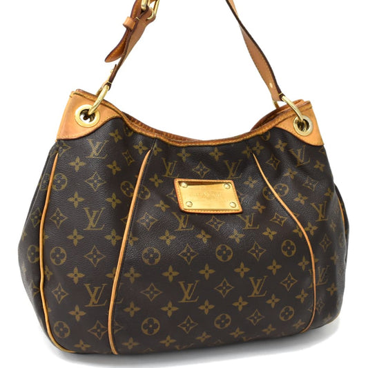 Louis Vuitton Galliera PM Monogram Canvas  Leather Shoulder Bag