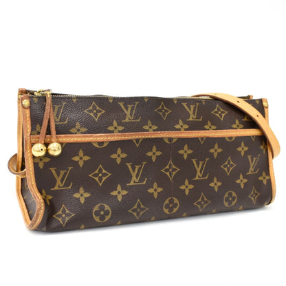 Louis Vuitton Popincourt Monogram Canvas Leather Shoulder Bag