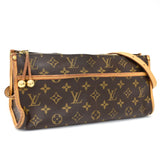 Louis Vuitton Popincourt Monogram Canvas Leather Shoulder Bag