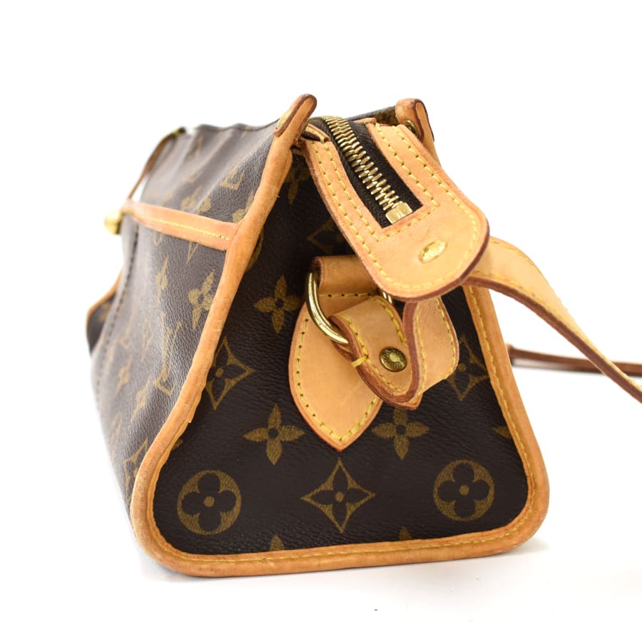 Louis Vuitton Popincourt Monogram Canvas Leather Shoulder Bag