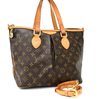 Louis Vuitton Palermo PM Monogram Canvas Leather Handbag