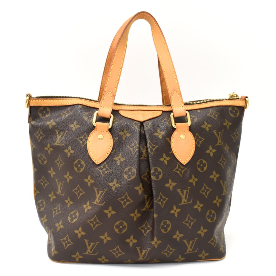 Louis Vuitton Palermo PM Monogram Canvas Leather Handbag